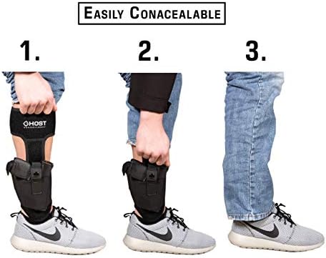 Ankle Holster for Concealed Carry Pistol | Universal Leg Carry Gun Holster with Magazine Pouch | Men and Woman Holster