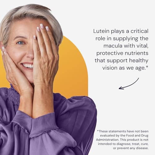 Healthy Origins Lutein Lutemax 2020 20 mg & Zeaxanthin, 180 Gels