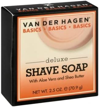 Van der Hagen Deluxe Shave Soap - 2.5 oz - 3 pk