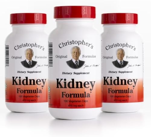 Christopher's Original Formulas Kidney Formula - Kidney Cleanse Detox & Repair Formula - Herbal Blend for Kidney Support