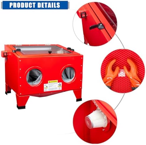 25 Gallon Sandblasting Cabinet