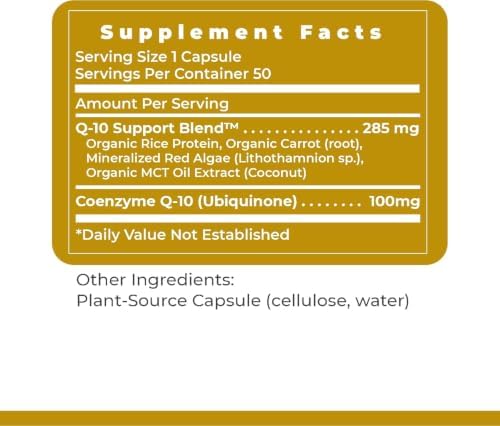 Premier Research Labs CoQ10 - Coenzyme Q10, Co Q 10 Supplement, 100mg Capsules