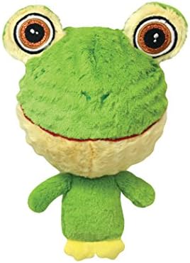 Multipet 43233-1 Knobby Noggins Frog Dog Toy