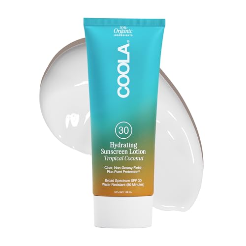 COOLA Organic Sunscreen SPF 30 Sunblock Body Lotion, Dermatologist Tested Skin Care For Daily Protection, Vegan And Gluten Free, 5 Fl Oz