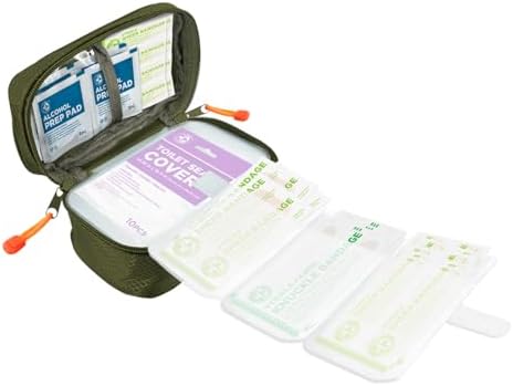 Be Smart Get Prepared 110 pc First Aid Kit: Clean, Treat, Protect Minor Cuts, Home, Office, Car, School, Business, Travel, Emergency, Outdoor, Camping & Sports, FSA/HSA (Packaging may vary)