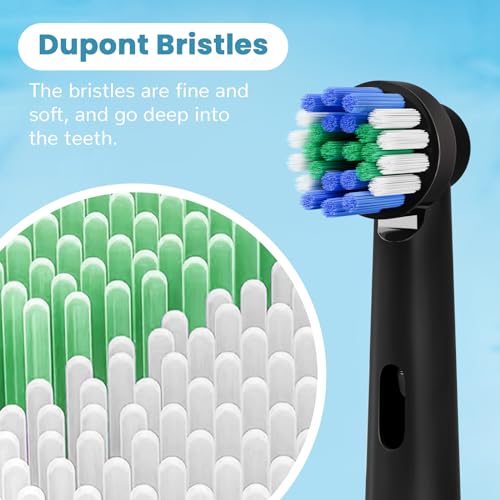 Replacement Toothbrush Heads Compatible with Oral-B Braun 20 Pcs | Professional Electric Toothbrush Brush Heads for Oral B Replacement Head Refill Pro 500/1000/1500/3000/3757/5000/7000/7500