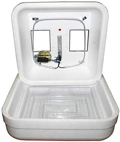 Hova Bator Still/Thermal Air Incubator 1602N | Wafer Snap-Action Temperature Control, Dual Observation Windows, Thermal Air Flow Ventilation