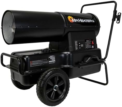 Mr. Heater 140,000 BTU Forced Air Kerosene/Diesel Indoor/Outdoor Space Heater with WiFi/BlueTooth