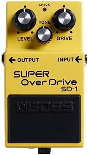 BOSS SD-1 SUPER Overdrive | Compact Overdrive Pedal | Genre-Defining Sound & Feel | Unique Clipping Circuitry Produces Tube-Like Characteristics | Dynamic Tone Options | Easy-To-Use Controls | Compact Overdrive Pedal. Genre-Defining Sound and Feel, Uniqu…