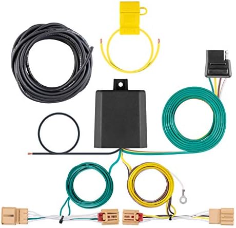CURT 56403 Vehicle-Side Custom 4-Pin Trailer Wiring Harness,