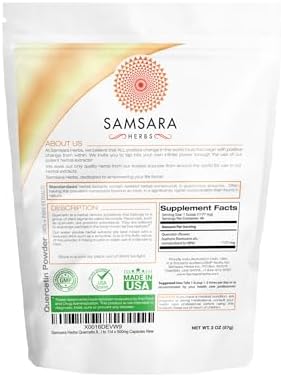Samsara Herbs Quercetin - 98%+ Pure Extract Powder (2oz/57g)