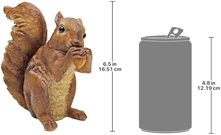 Design Toscano Woodland Squirrel Statue: Chomper