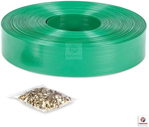Chain Link Fence Privacy Tape 250 ft (40 SqFt) (Arctic White) | Gardening, Outdoor Wall, Balcony, Patio, Yard, Injury Prevention, Safety Fence Cover for Dog, Other Pet Hedge Slats