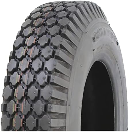 Deli Tire S-356, Stud Tread, 4-Ply, Tubeless, Lawn and Garden Tire (4.80/4.00-8)