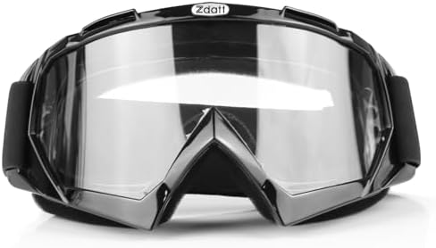 Dirt Bike Goggles, ATV Motorcycle UTV MX OTG Accessories Goggle Glasses & Anti Fog Ski Goggles, Racing Skiing Dirtbike