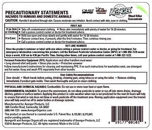 Avenger Weed Killer Concentrate, for Organic Gardening, 32 oz