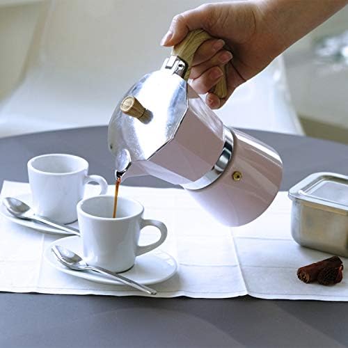 Gary Valenti VEZ006/IND/PINK Venezia Coffee Maker 300 ml Induction, pink