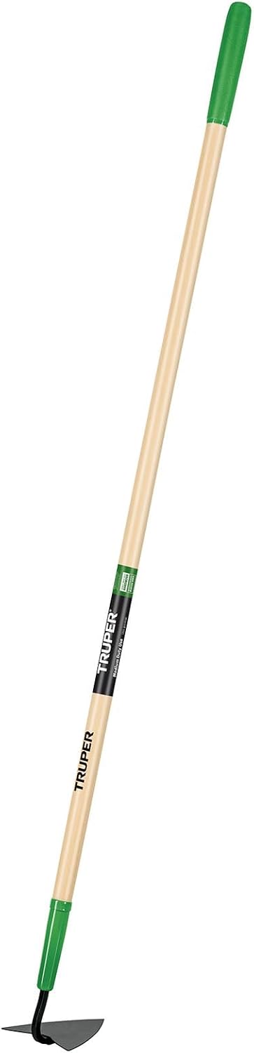 Truper Green Built Welded Garden Hoe, 6-Inch Head, 48-Inch Wood Handle (Model ATJ-PE / 30003)