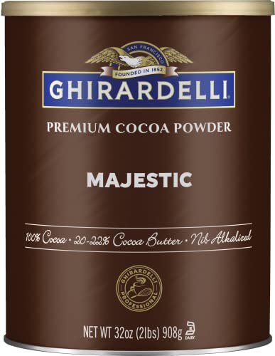 Ghirardelli Majestic Premium Cocoa Powder, 32 oz