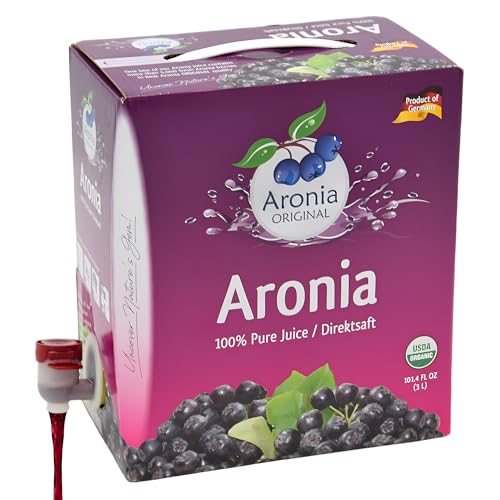 Aronia Original Organic Aronia Juice, Not From Concentrate, 23.7 fl oz