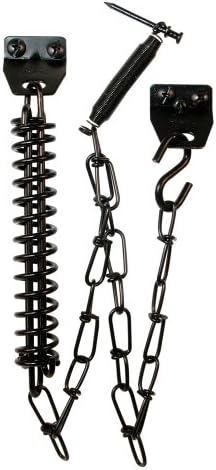 Prime-Line K 5026 Storm Door Protector Chain & Spring, Aluminum Finish (Single Pack)