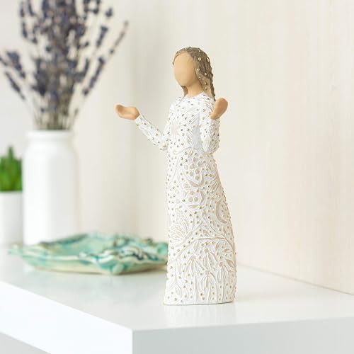 Willow Tree Everyday Blessings, Sculpted Hand-Painted Figure with Gold Leaf | Cast from a Susan Lordi Original Carving