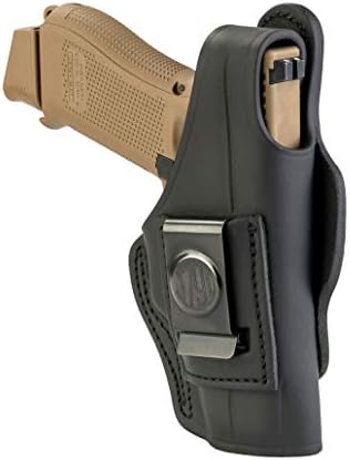 1791 Thumb-Break Gun Holster IWB/OWB, Fits Glock 19, 17, 22, 23, 26, 27 | Right-handed 4-Way leather gun holster also fits Taurus G2, Ruger SR9, Ruger SR9c and S&W M&P 9 M2.0, Glock 32 and 33