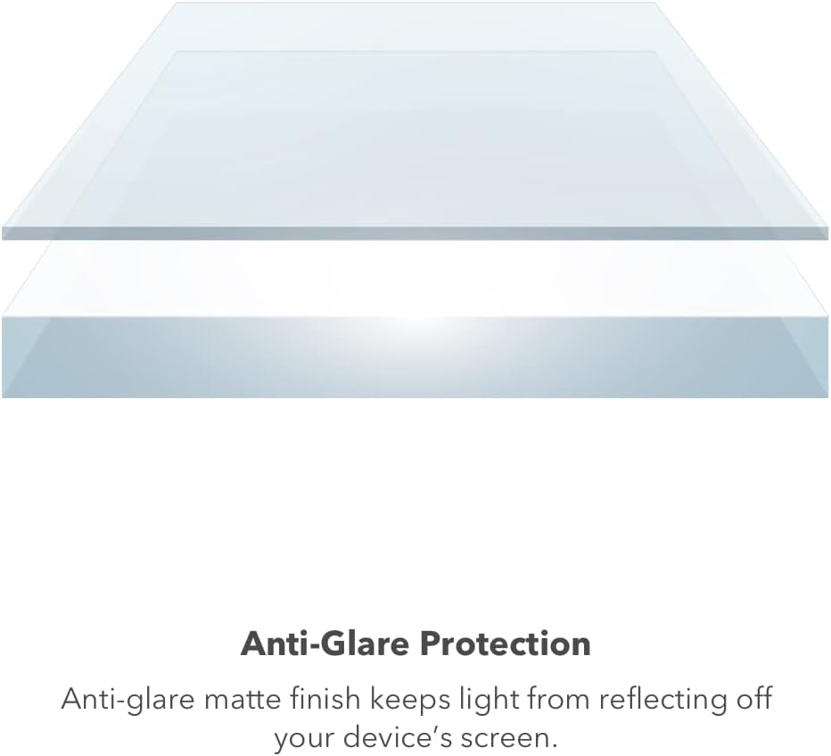ZAGG Glass Elite VisionGuard+ Screen Protector - iPhone 12 Mini - Impact Protection, Scratch, Fingerprint, Smudge, InvisibleShield, Oil Resistant
