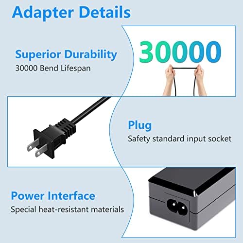 12V5A Power Cord for Arcade1up Game Machine Arcade 1up All Riser Cocktail Table RYJ0136PAU0 RYJ0136PAU1 RYJ0136PAU2 RYJ0136PAU3 RYJ0136PAU4