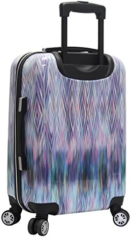 Steve Madden Luggage Collection - 3 Piece Hardside Lightweight Spinner Suitcase Set - Travel Set includes 20 Inch Carry On, 24 inch and 28 Inch Checked Suitcases (Diamond)