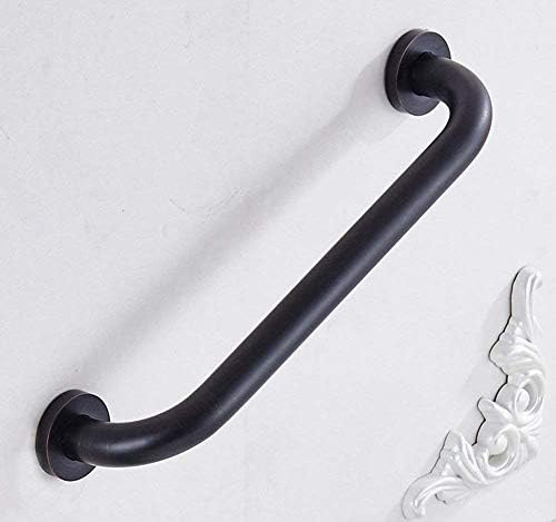 ELLO&ALLO Brushed Nickel Bathroom Shower Grab Bar, Home Care Bath Handrail (12 Inch)
