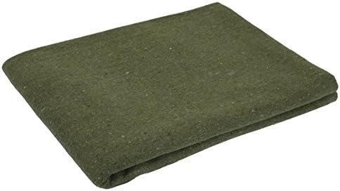 Rothco Wool Rescue Survival Blanket – Warm Emergency Outdoor, Camping Sleep Throw