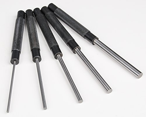 Fowler 52-500-300-0, Extra Long 5 Piece Drive Pin Punch Set