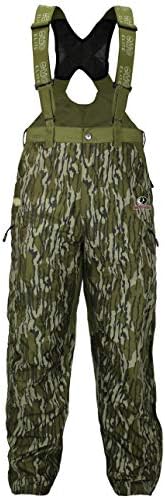 Piedmont Waterproof Convertible Camo Hunting Bib Pant (MO Bottomland, S)