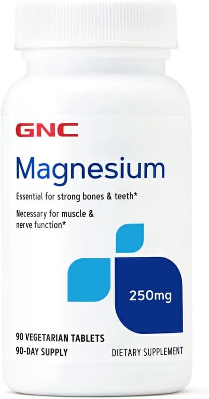 GNC Magnesium 250 MG 90 tablets
