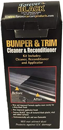 Forever Black Bumper & Trim Kit (NEW Improved Formula & Larger Size)
