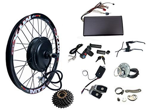 29" 3000W Electric Bike Conversion Kit with 48/60/72V 3000W Brushless DC Motor/E-Bike Conversion Kit (29inch Rear)