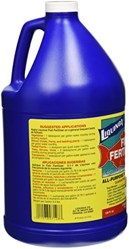 7128 Fish Emulsion 5-1-1 Fertilizer, 1-Gallon