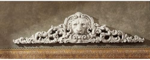 Design Toscano Remoulage Lion Sculptural Wall Pediment