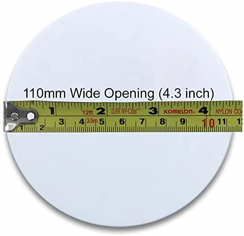 Solid Lid (Not Drilled) For One Gallon Wide Mouth Glass Jar