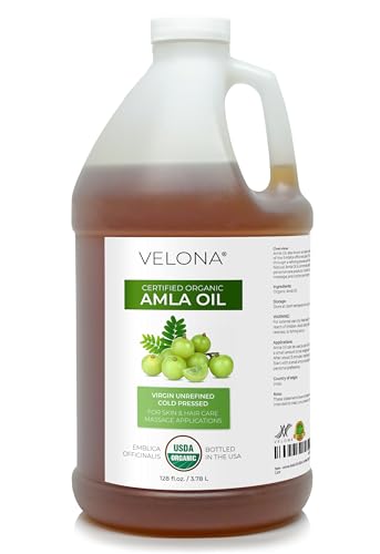 velona USDA Organic Pumpkin Seed Oil - 1 Gallon / 128 fl oz, Cold Pressed
