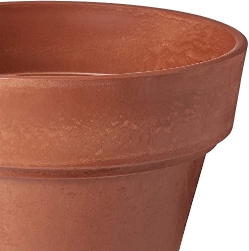 PSW OT55C Arcadia Garden Products Traditional Pot, 21.5 by 20-Inch, Chocolate