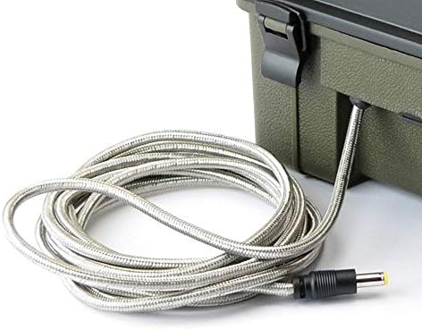 HME Trail Camera 12V/Solar Auxiliary Power Pack Durable Weather-Resistant Housing Easy Installation & Versatile Compatibility, Black | Weather-resistant housing, Easy installation