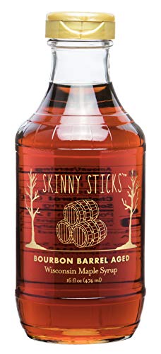 Skinny Sticks' Kentucky Bourbon Barrel Aged Maple Syrup