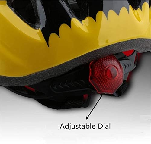 Kids Yellow-Black Bicycle Bike Cycling Skating Scooter Helmets Protective Gear for Toddler Child Children