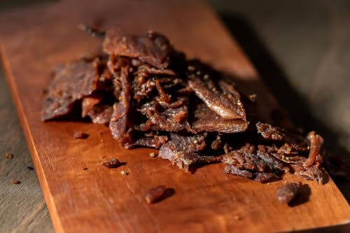 Perky Jerky Original Turkey Jerky, 14oz - Low Sodium - 10g Protein per Serving - Low Fat - 100% U.S. Sourced - Handcrafted, Tender Texture and Bold Flavor