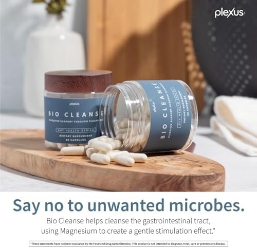Plexus® Bio Cleanse® 180 ct. | Daily gut health supplement with magnesium to support cleansing, regularity, and vitamin C for immune and antioxidant support