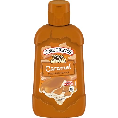 Smucker's Magic Shell Caramel Flavored Topping, 7.25 Ounces