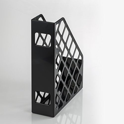 Officemate Recycled Large Magazine File, Black, 6 Each (26083)