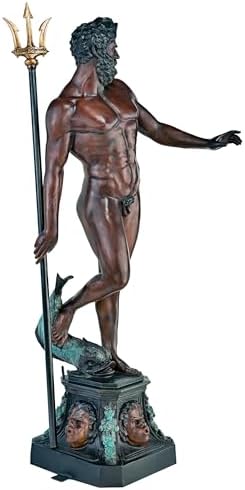 Design Toscano Neolithic Style Gaia Earth Mother Woman Indoor/Outdoor Garden Statue, 40 inches tall, Cast Stone Resin, Rough Stone Finish